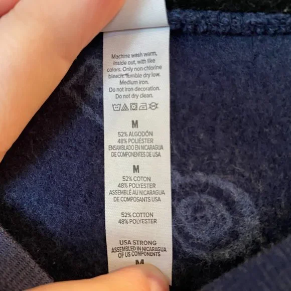 Storm Cloud Melancholy Sweatshirt Size M - Picture 4 of 5